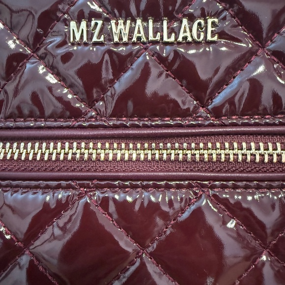 MZ Wallace Crosby Crossbody Bag, Cranberry Lacquer - Picture 2 of 12